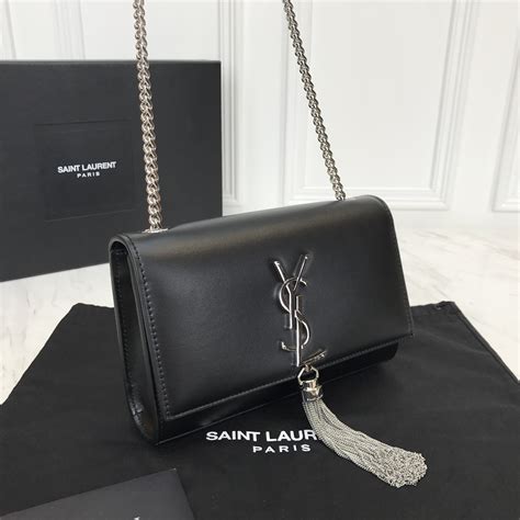 faux leather ysl bag|ysl vintage pouch.